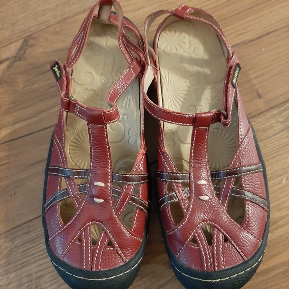 Red Jambu Terra Fusion Design Shoes Sz 7